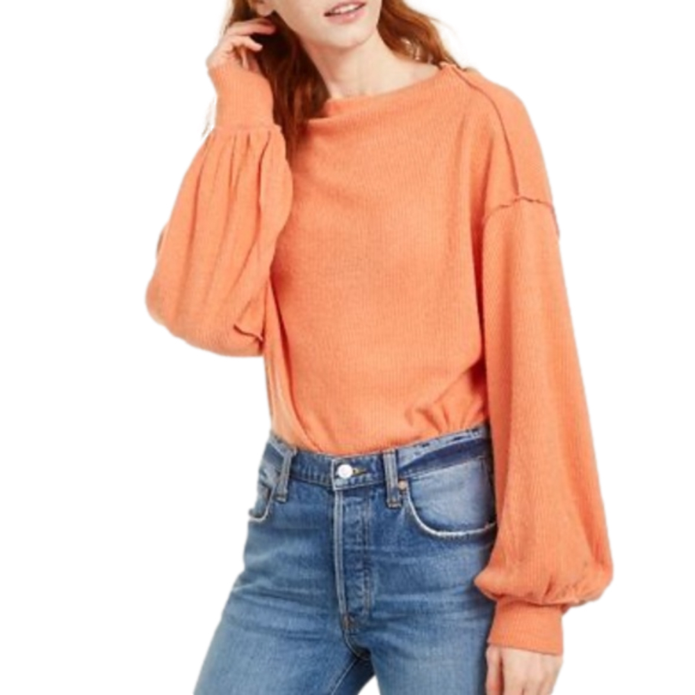 NWT Free People oversized ribbed sweater